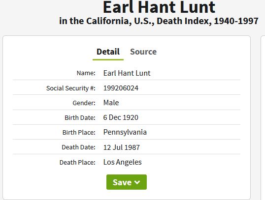 death cert